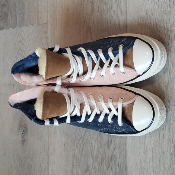 Converse Chuck 70 Shearling High Top Sneakers - Picture 3 of 6